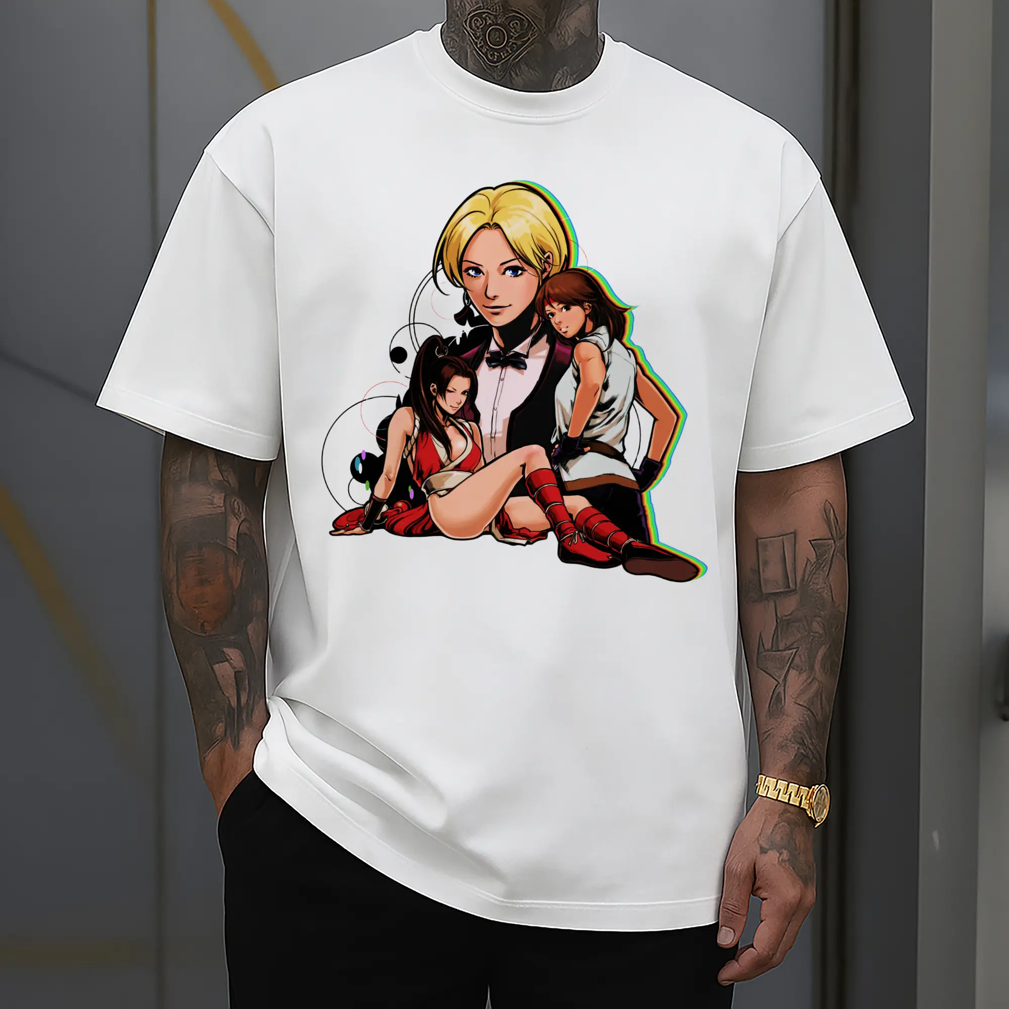 the king of fighters t-shirts