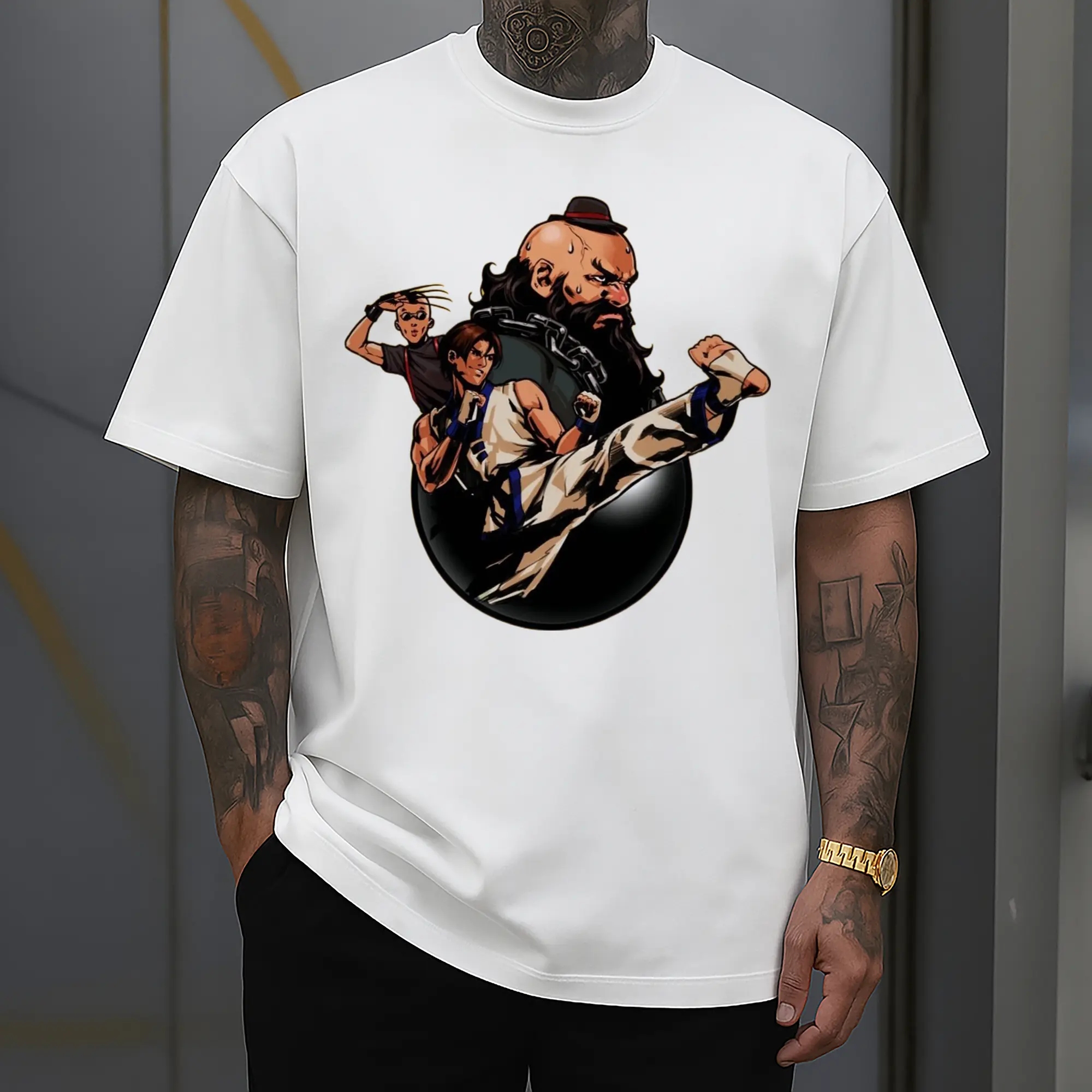 vintage the king of fighters shirt