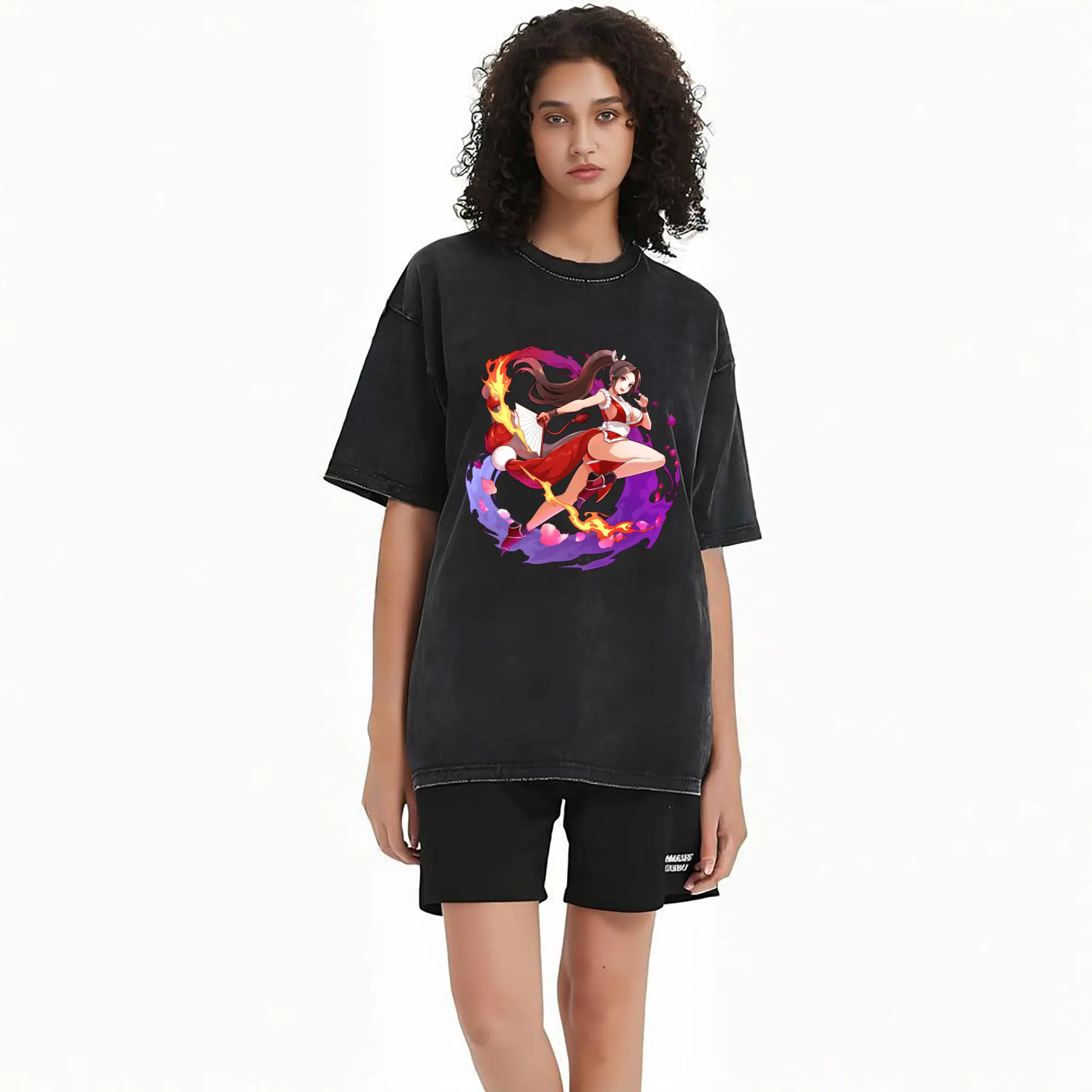 vintage the king of fighters mri shirt