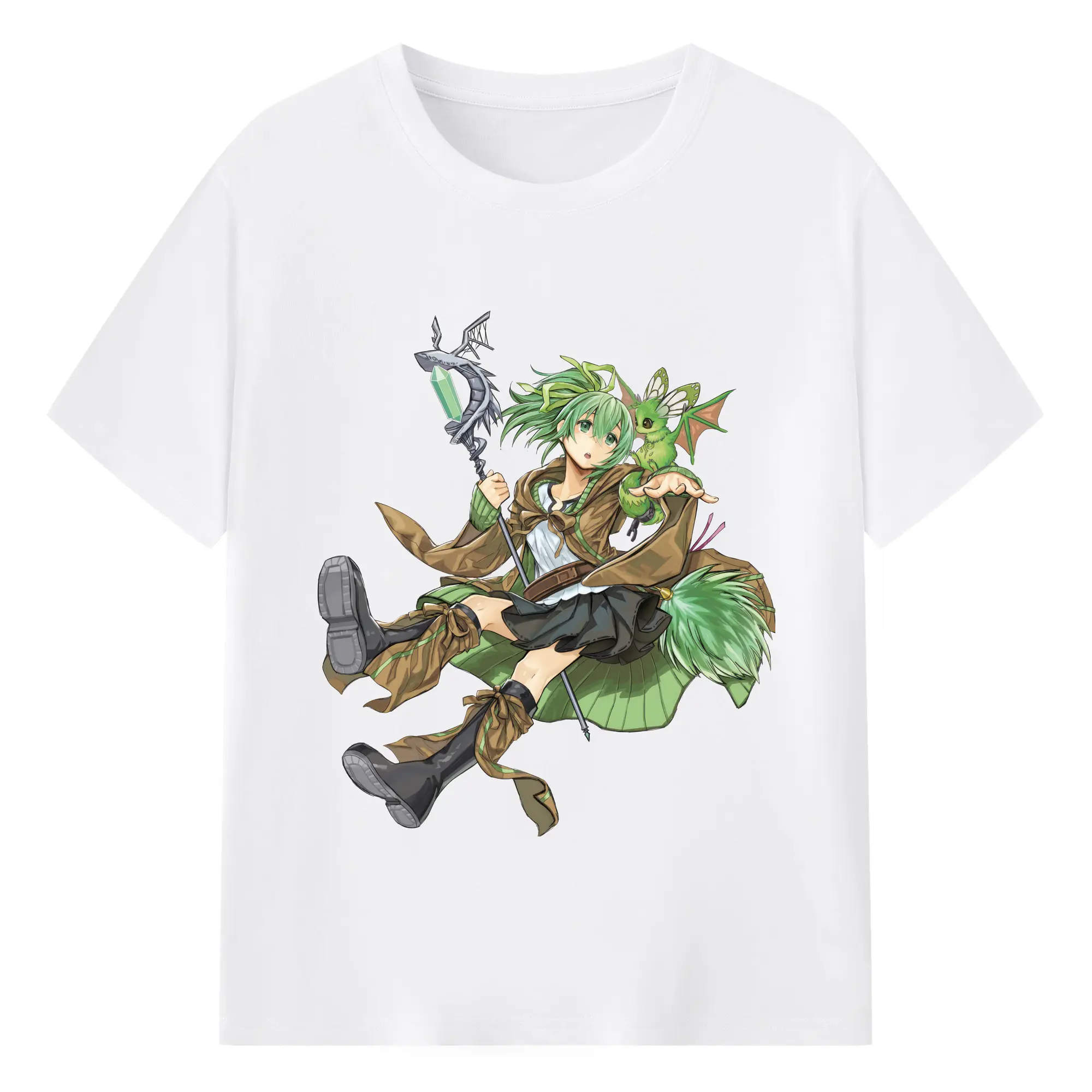 Men&#039;s yu-gi-oh graphic tee - 180g Cotton T-Shirt With Front Heat Transfer Print – Soft, Lightweight, Fitted Design – Comfortable Casual Wear For Sports & Everyday Use