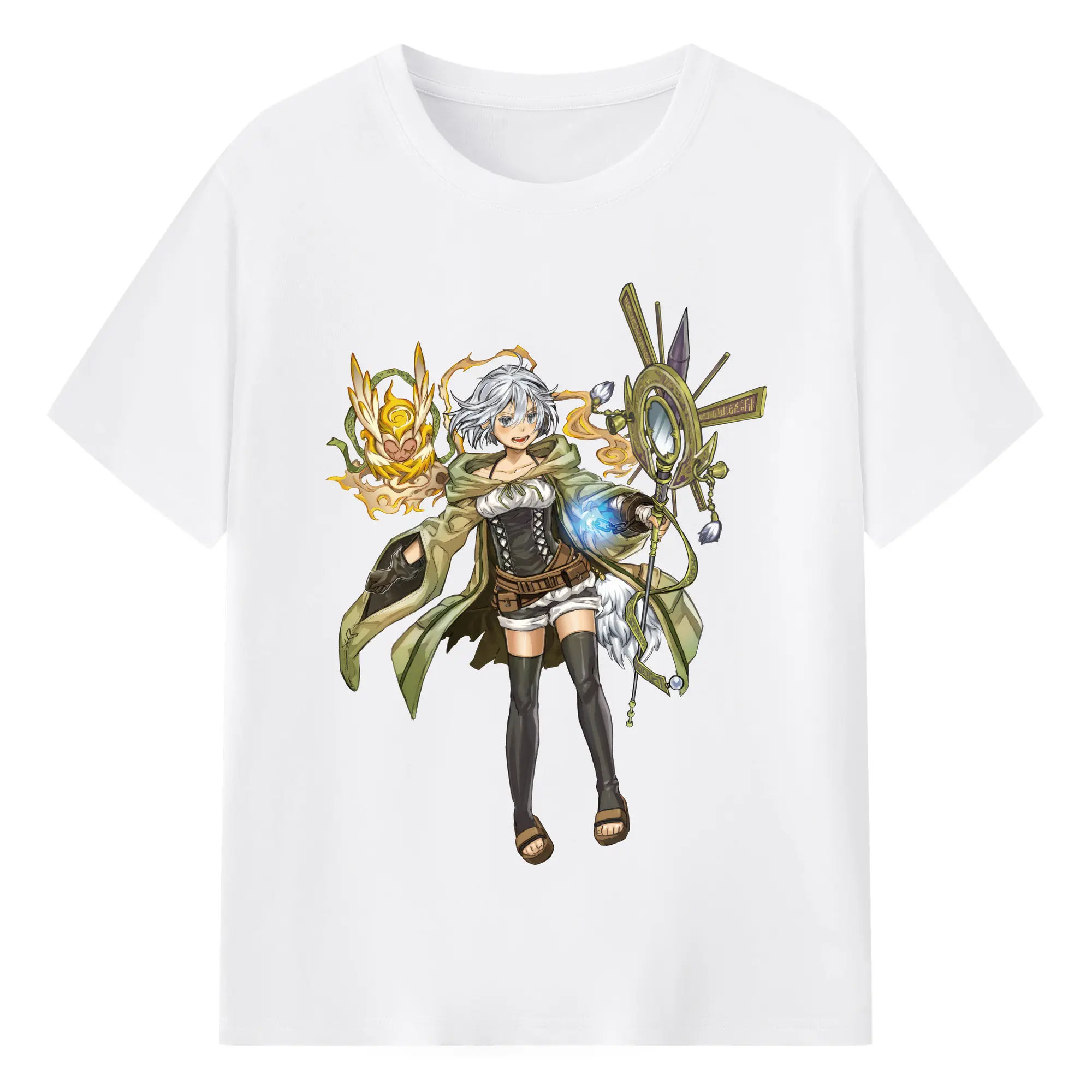 Men&#039;s yu-gi-oh graphic t-shirt​ - 180g Cotton T-Shirt With Front Heat Transfer Print – Soft, Lightweight, Fitted Design – Comfortable Casual Wear For Sports & Everyday Use