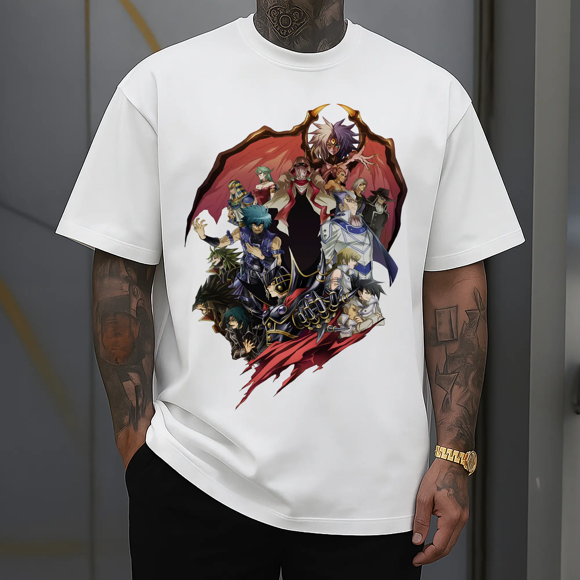 yu-gi-oh GX graphic shirt​