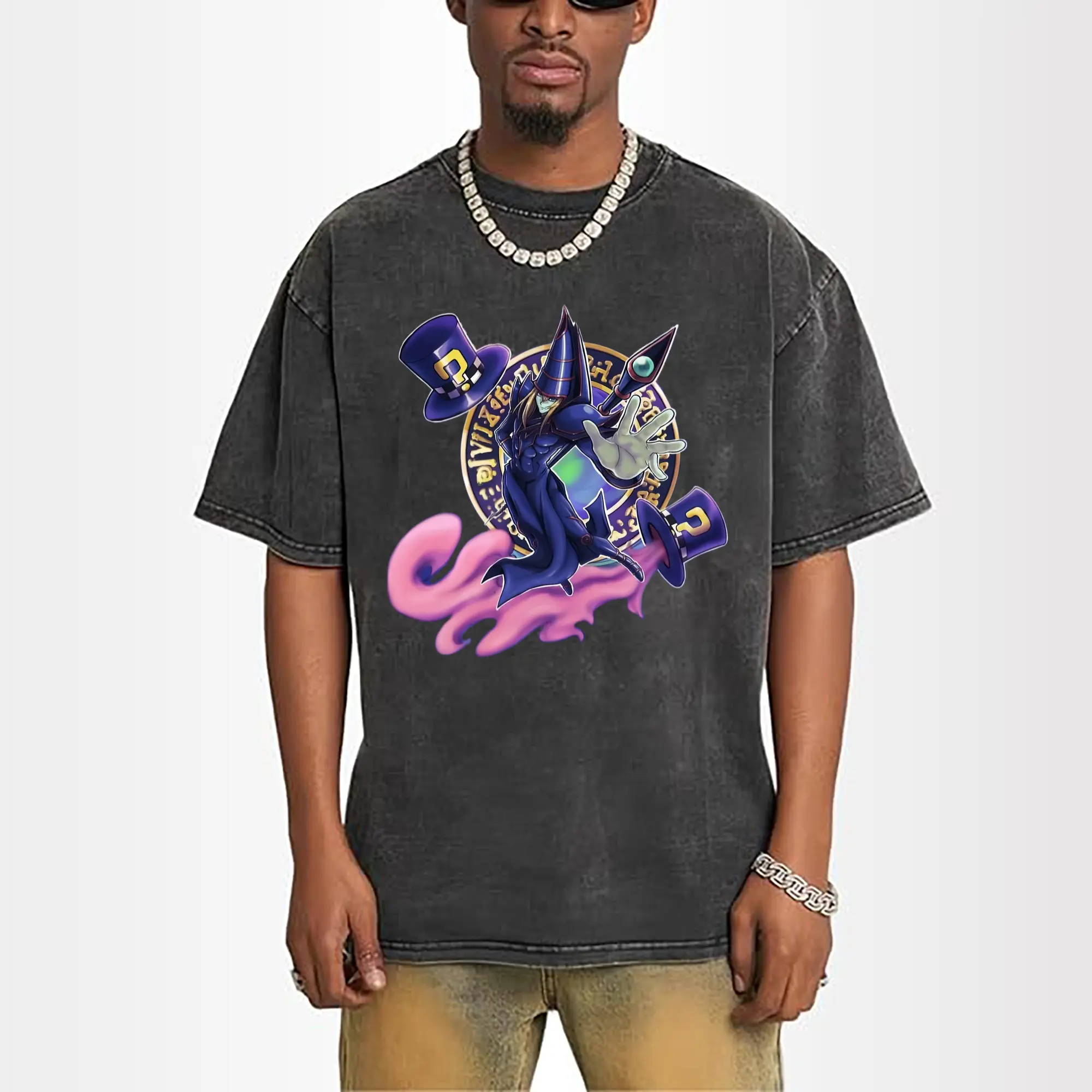 men&#039;s yu-gi-oh Dark Magician graphic shirt​
