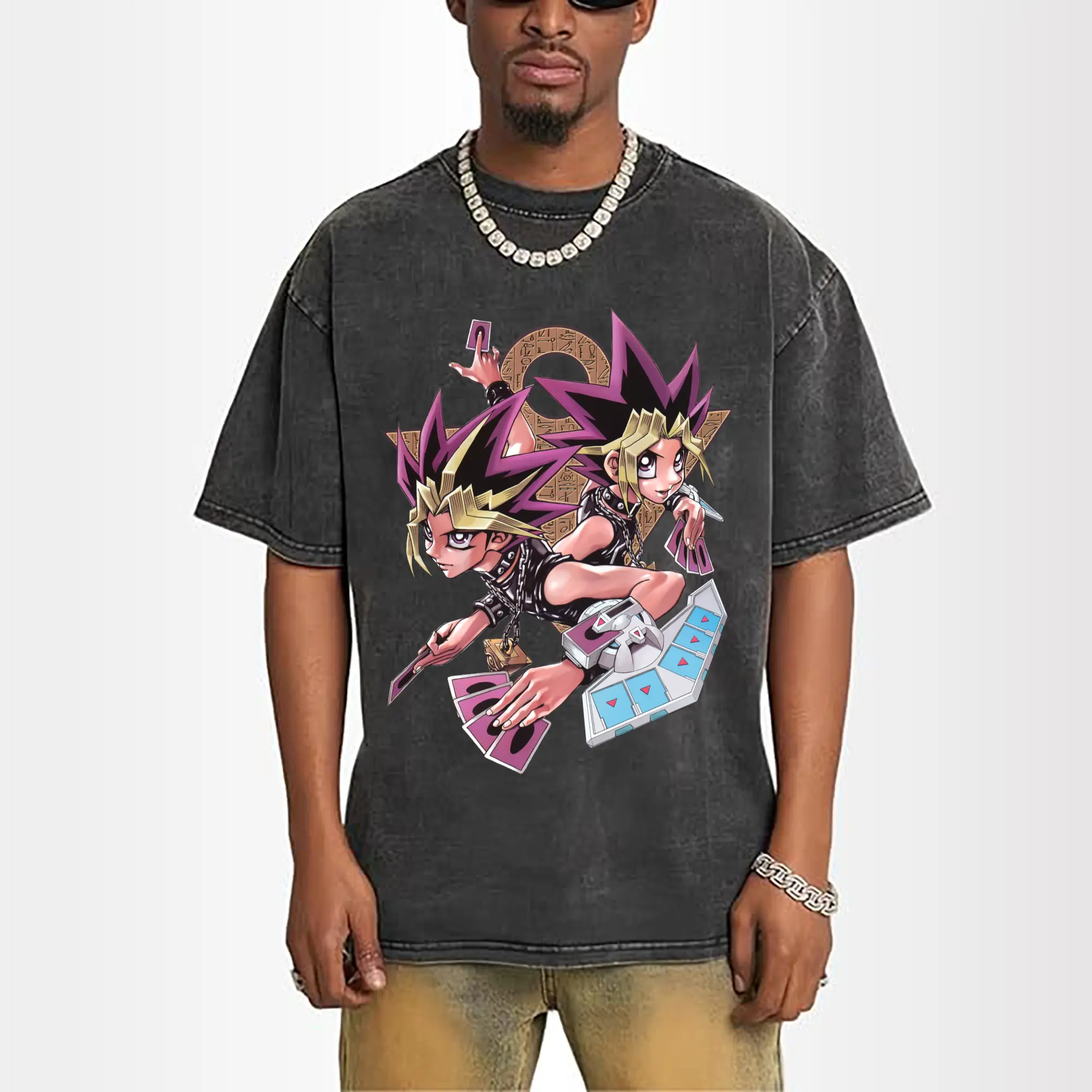 yu-gi-oh Characters Yugi Muto retro shirt​