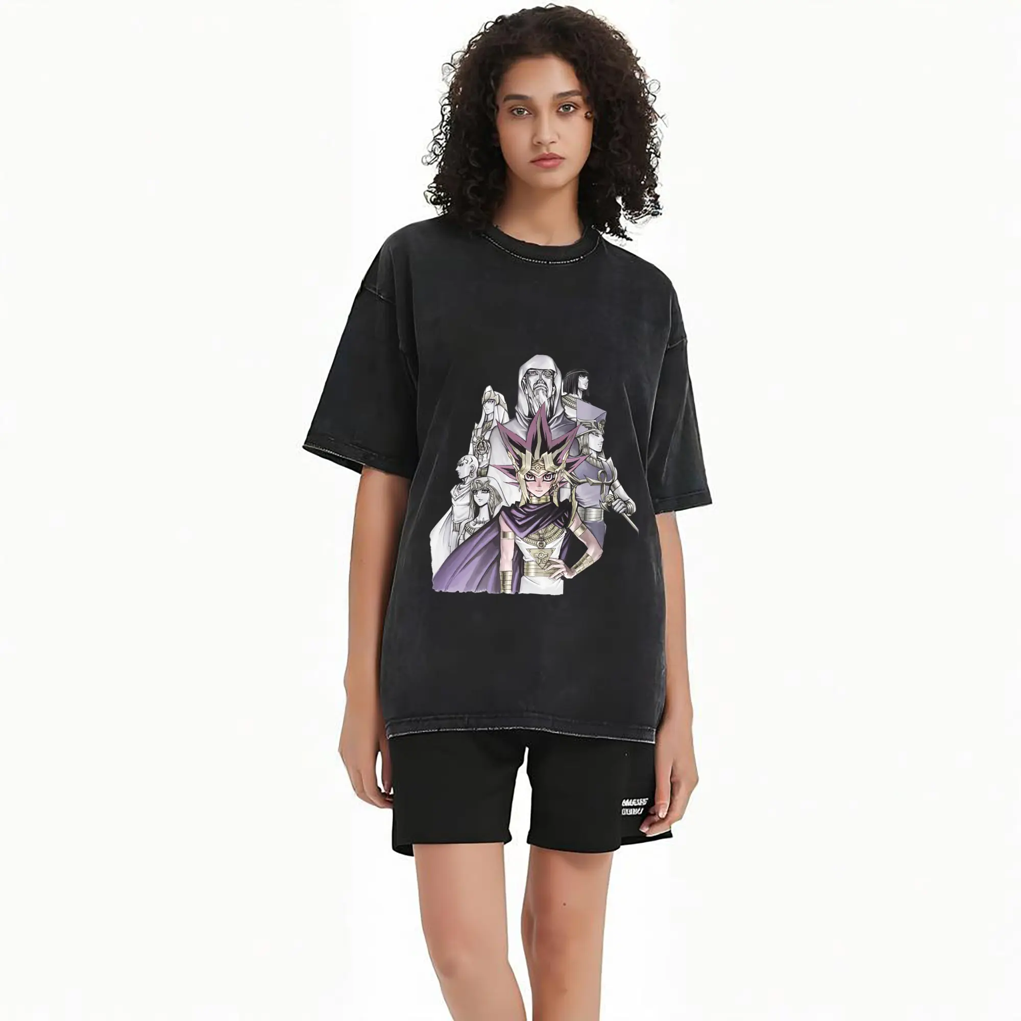 yu-gi-oh Characters Yugi Muto retro t-shirt​