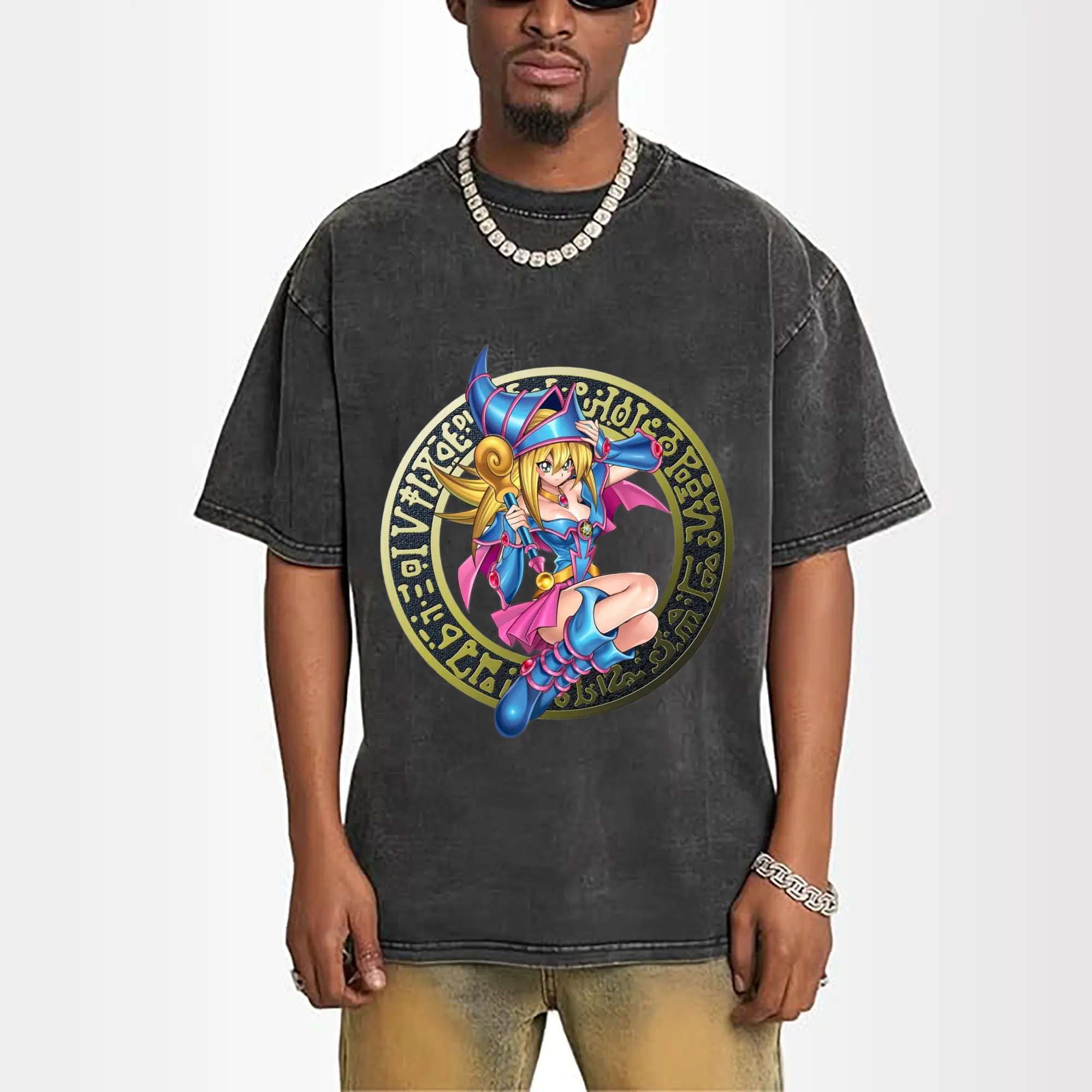 yu-gi-oh Dark Magician Girl icon t-shirt